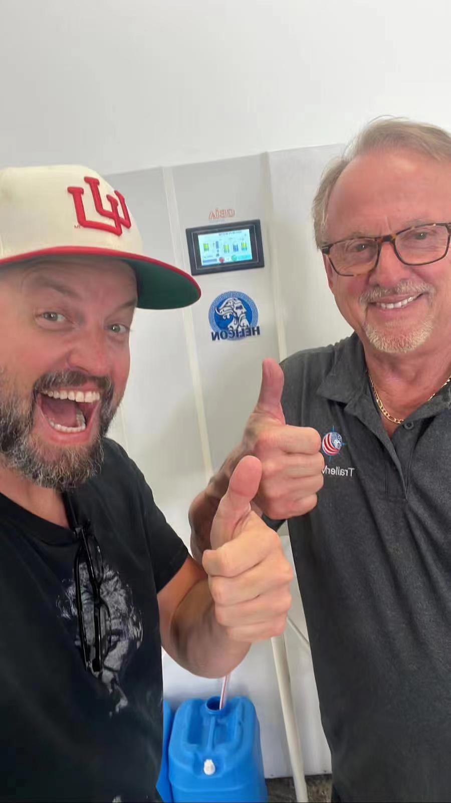 次氯酸發(fā)生器受到了美國客戶的稱贊